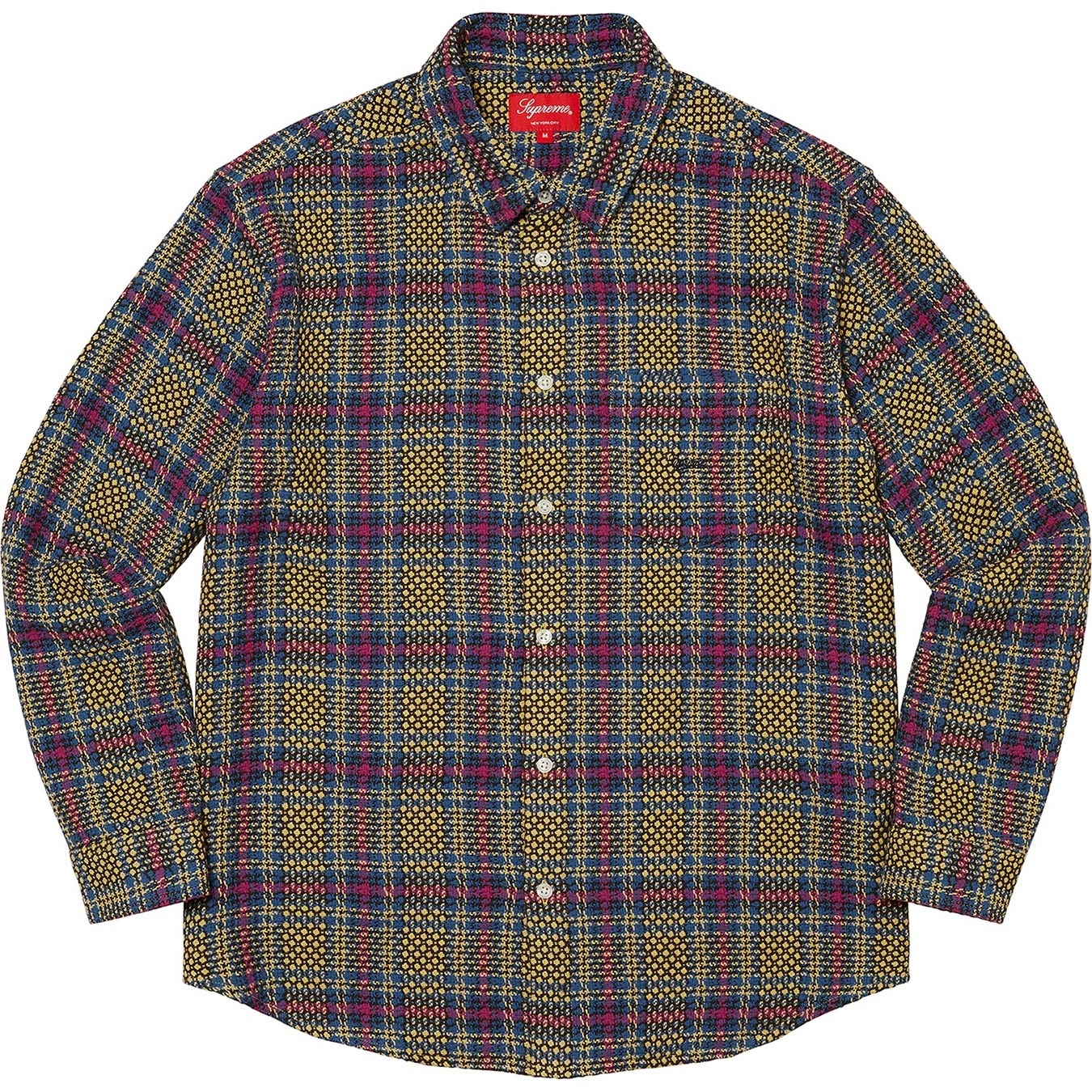Basket Weave Plaid Shirt view 14